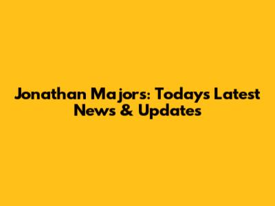 Jonathan Majors: Today's Latest News & Updates