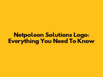 Netpoleon Solutions Logo: Everything You Need To Know