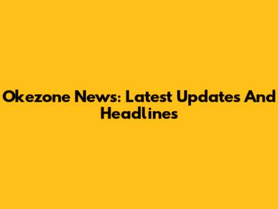 Okezone News: Latest Updates And Headlines