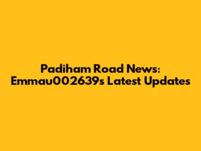 Padiham Road News: Emmau002639's Latest Updates
