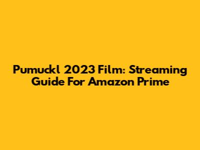 Pumuckl 2023 Film: Streaming Guide For Amazon Prime