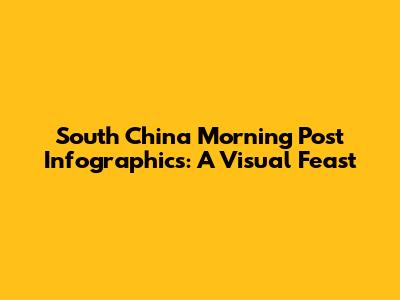 South China Morning Post Infographics: A Visual Feast